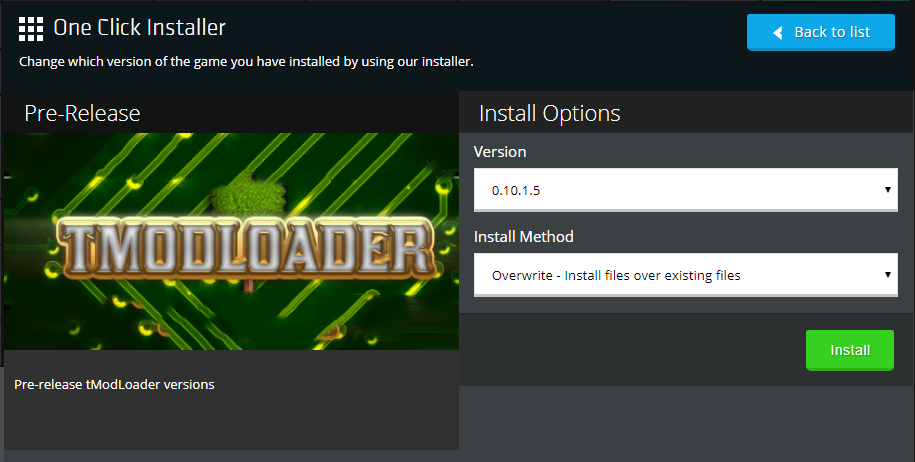 tModLoader One Click Installer