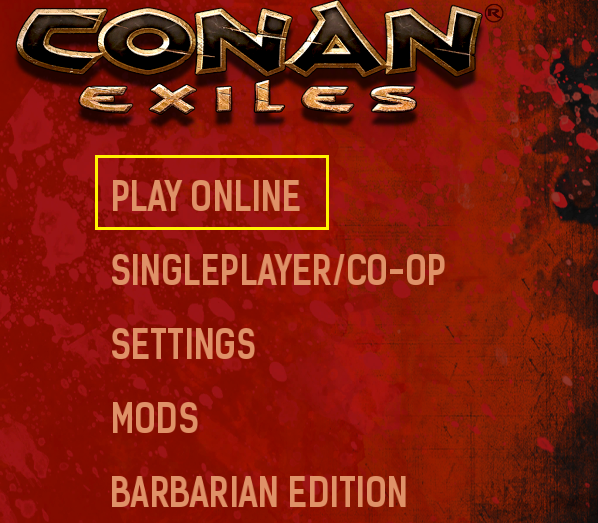 Connect to your Conan Exiles server Play Online